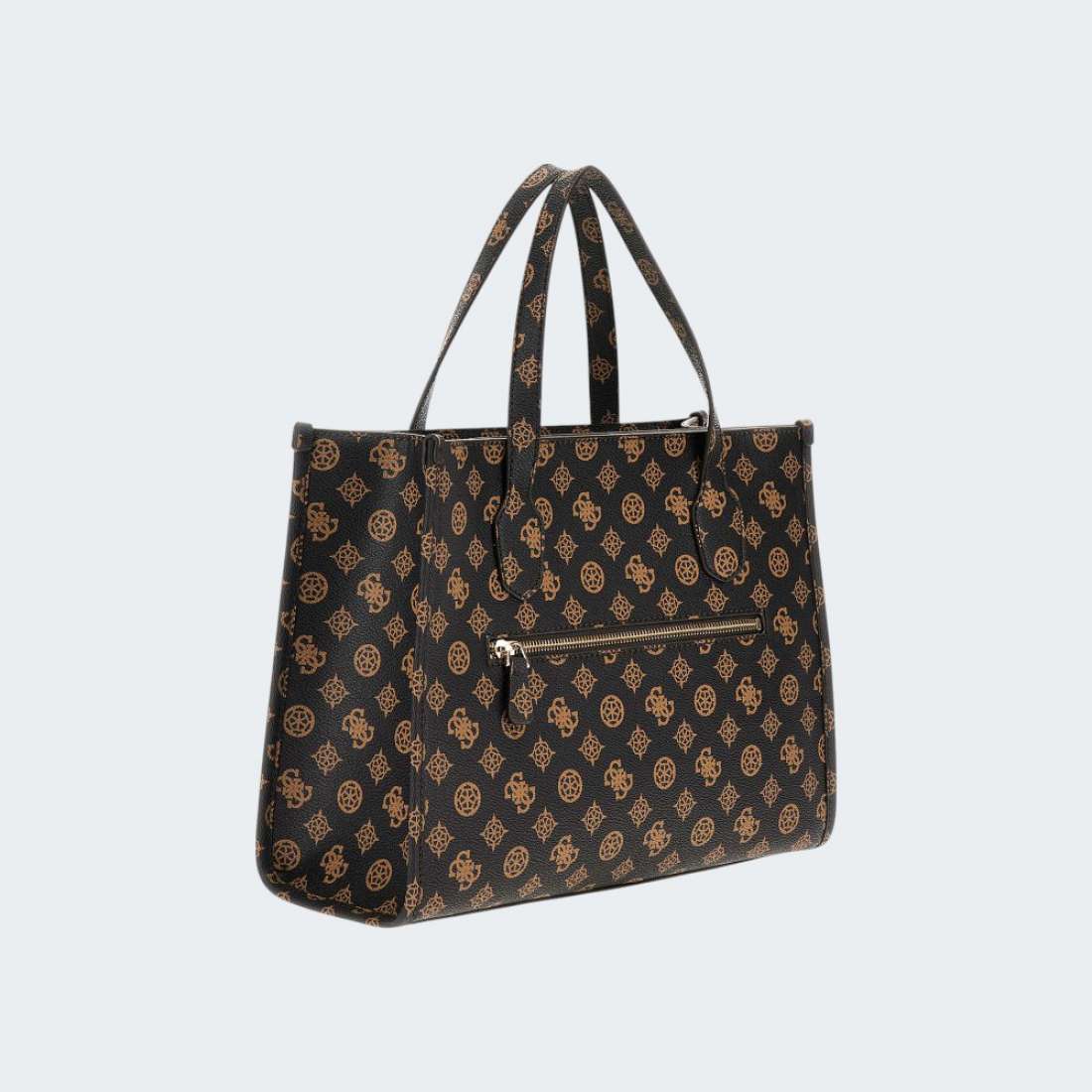MALA GUESS SILVANA 2 MOCHA LOGO