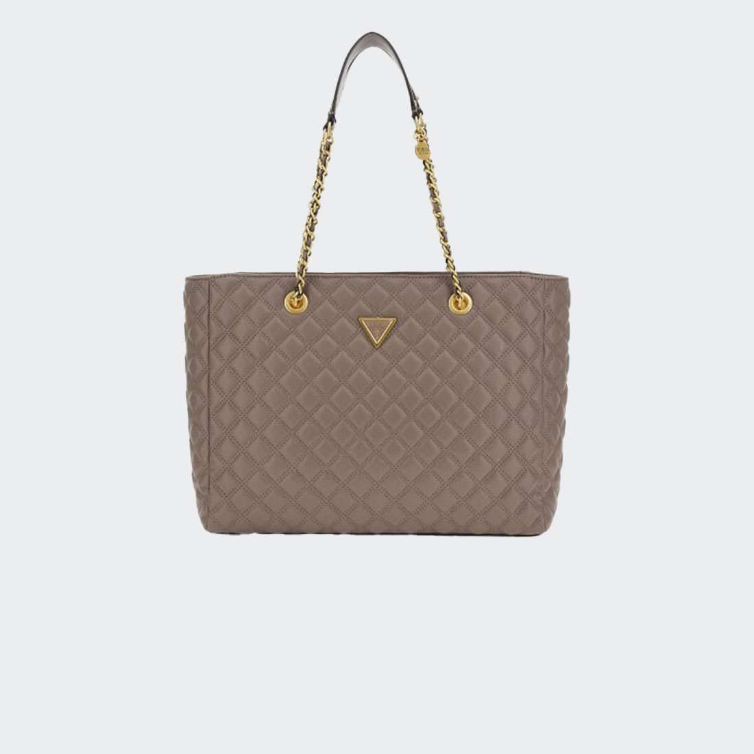 MALA GUESS GIULLY TOTE DARK TAUPE