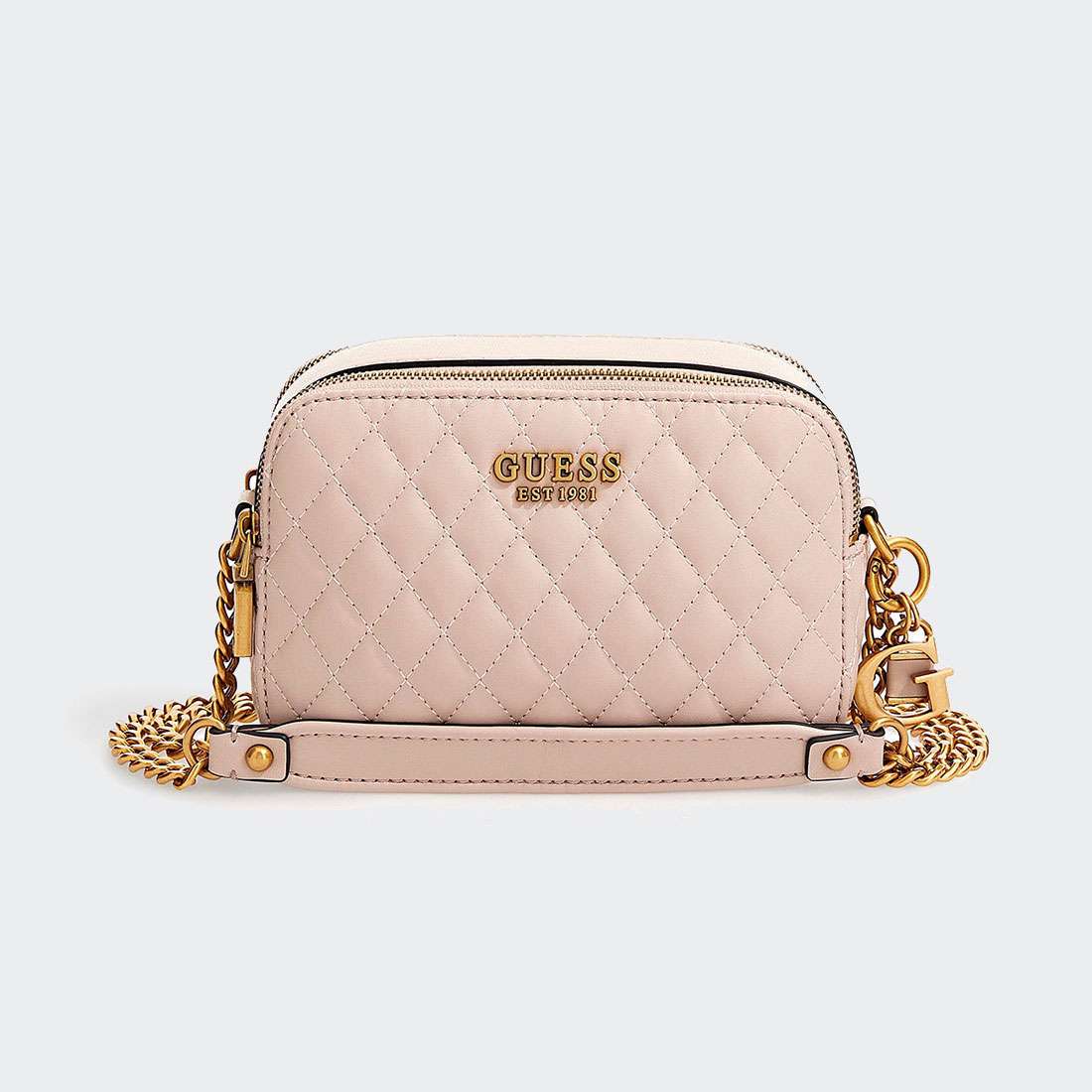 MALA GUESS MAILA MINI CROSSBODY NUDE