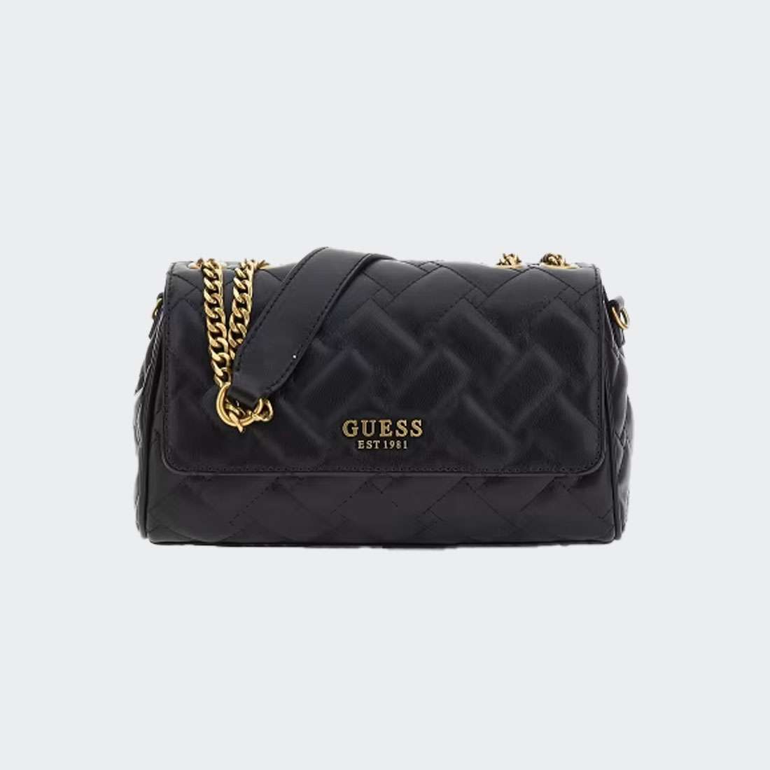 MALA GUESS GRACELYNN FLAP CROSSBODY BLACK