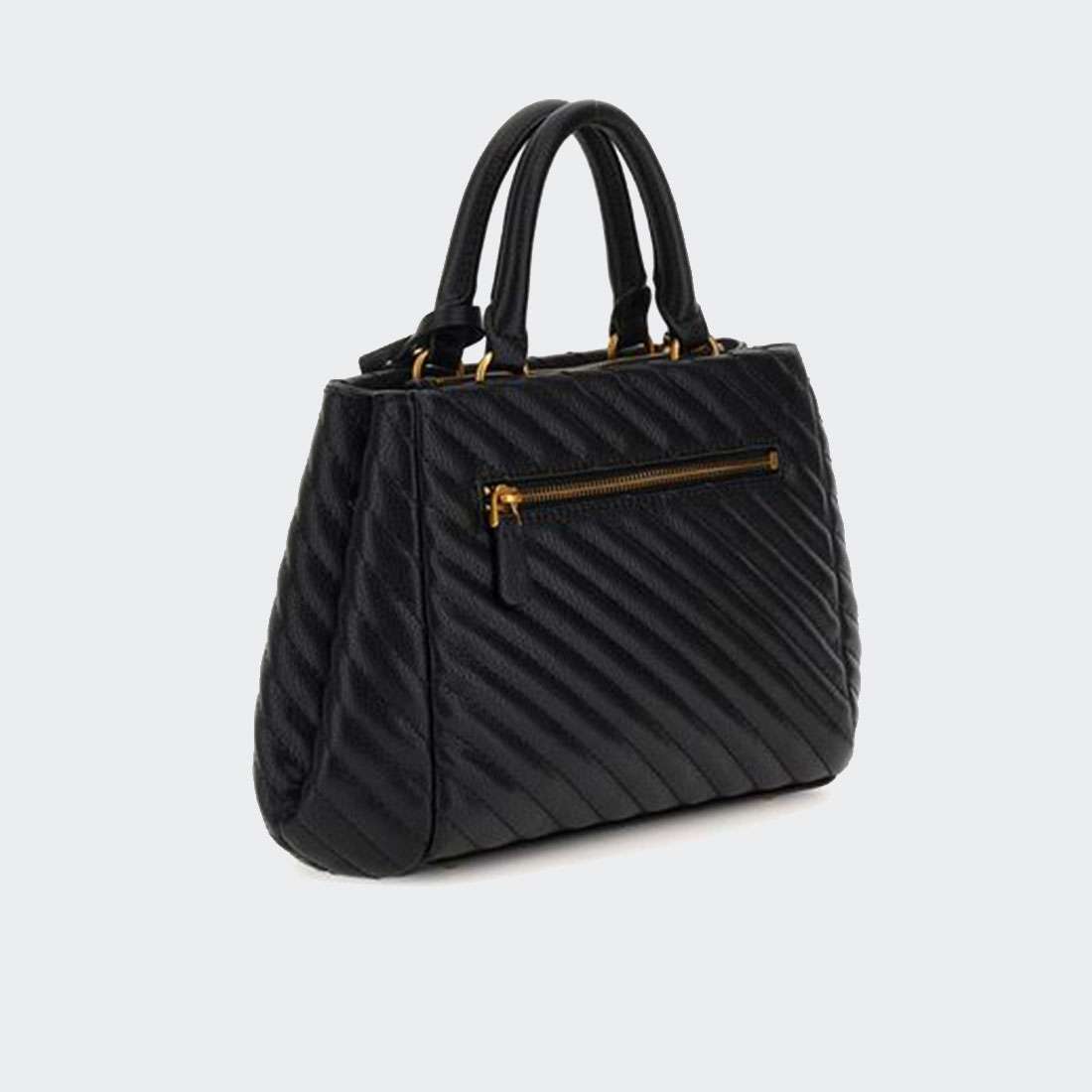 MALA GUESS SELA SMALL GIRLFRIEND SATCHEL BLACK