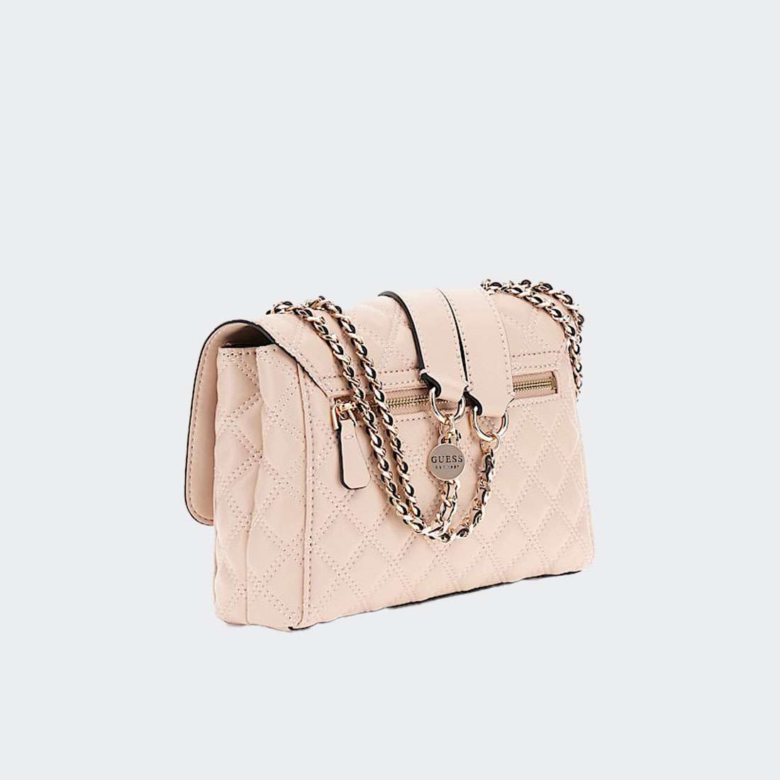 MALA GUESS GIULLY CROSSBODY LIGHT BEIGE