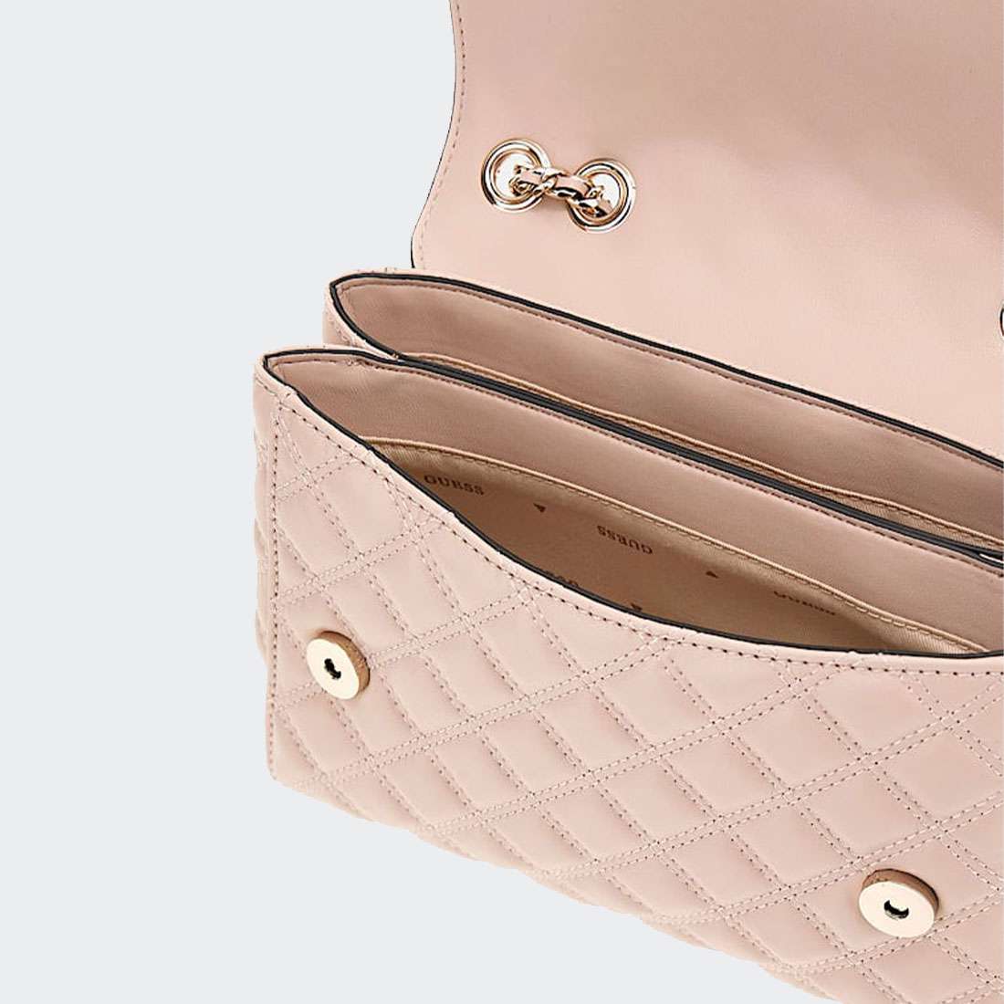MALA GUESS GIULLY CROSSBODY LIGHT BEIGE