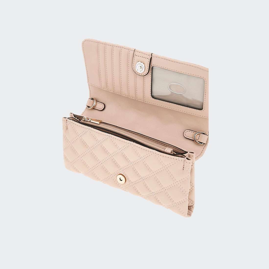 MALA GUESS GIULLY CROSSBODY LIGHT BEIGE