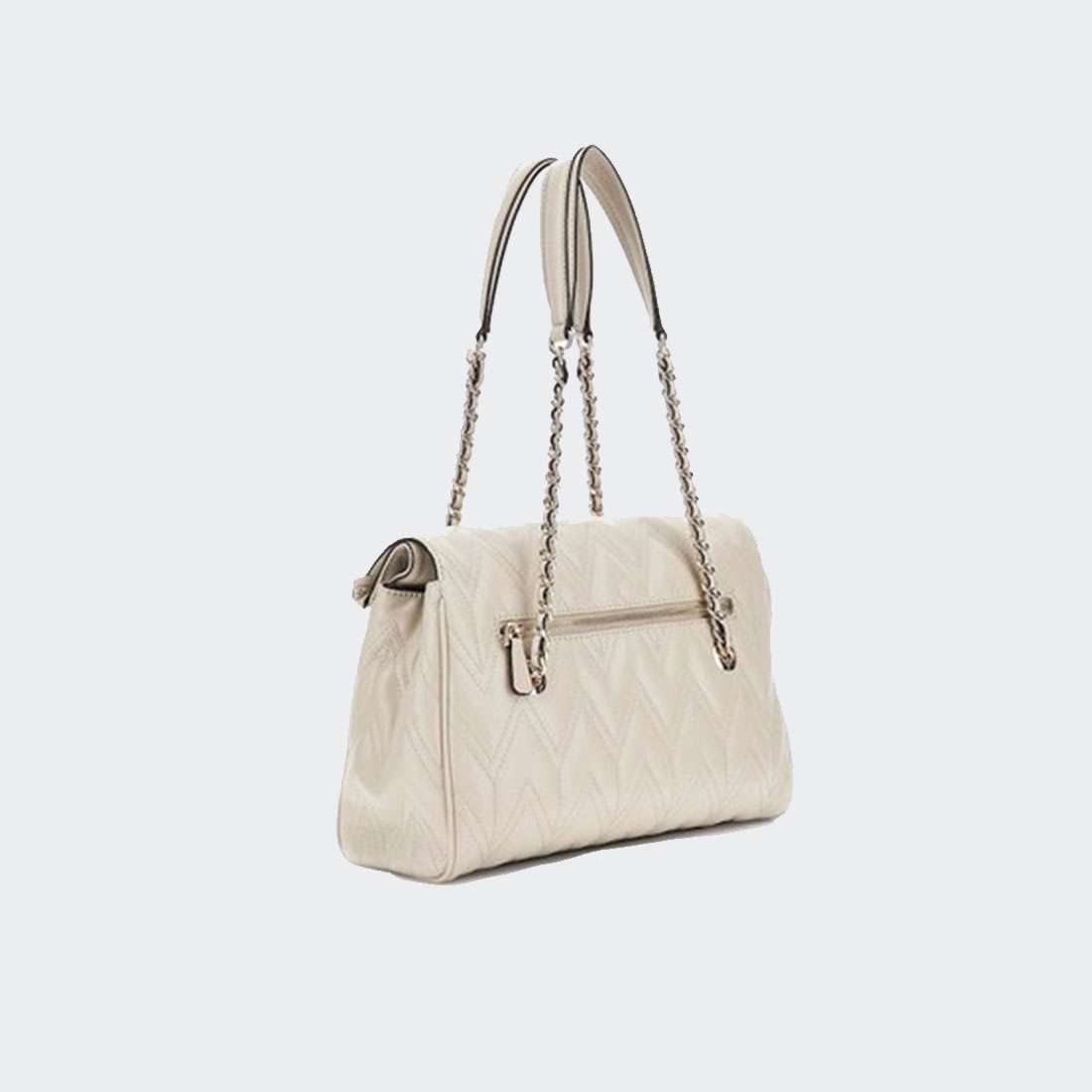 MALA GUESS EDA 3 COMP SATCHEL TAUPE