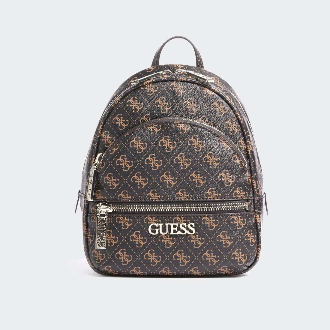 MOCHILA GUESS MANHATTAN SMALL BROWN