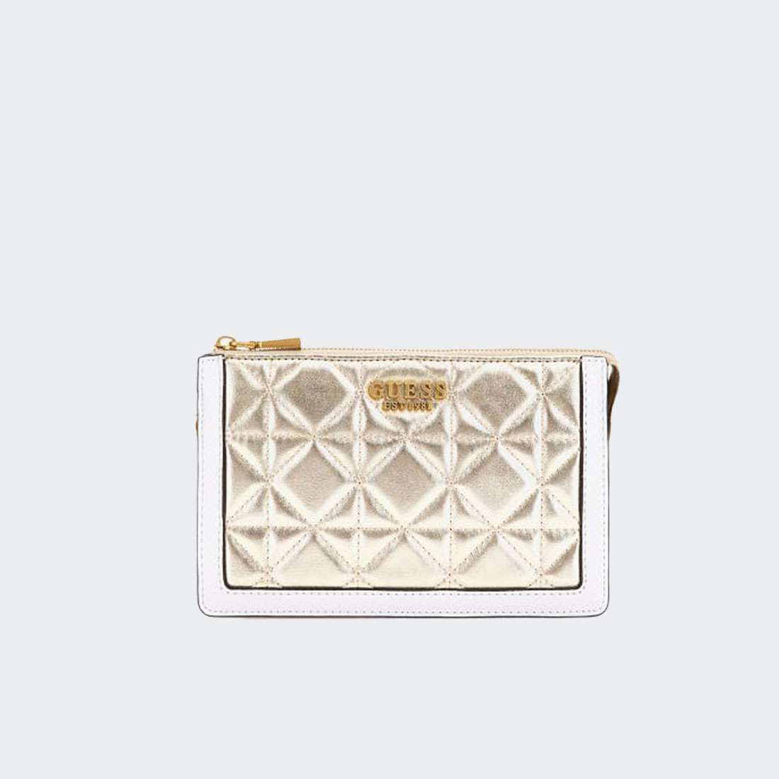 MALA GUESS ABEY MINI CROSSBODY GOLD