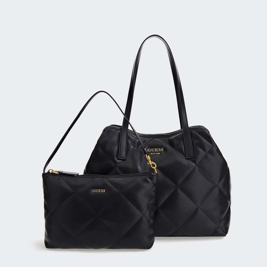 MALA GUESS VIKKY SHOPPER BLACK