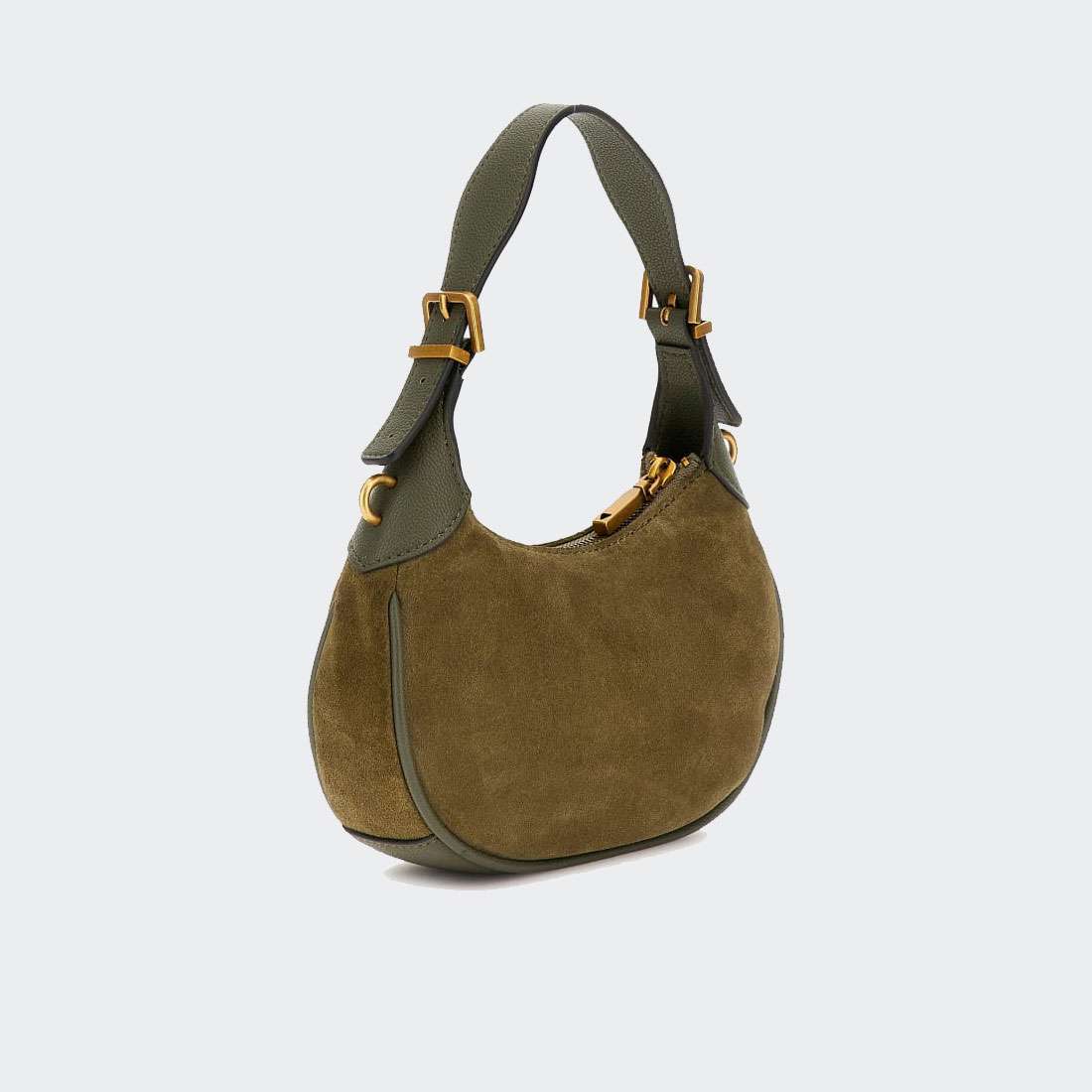 MALA GUESS MALVA MINI HOBO OLIVE