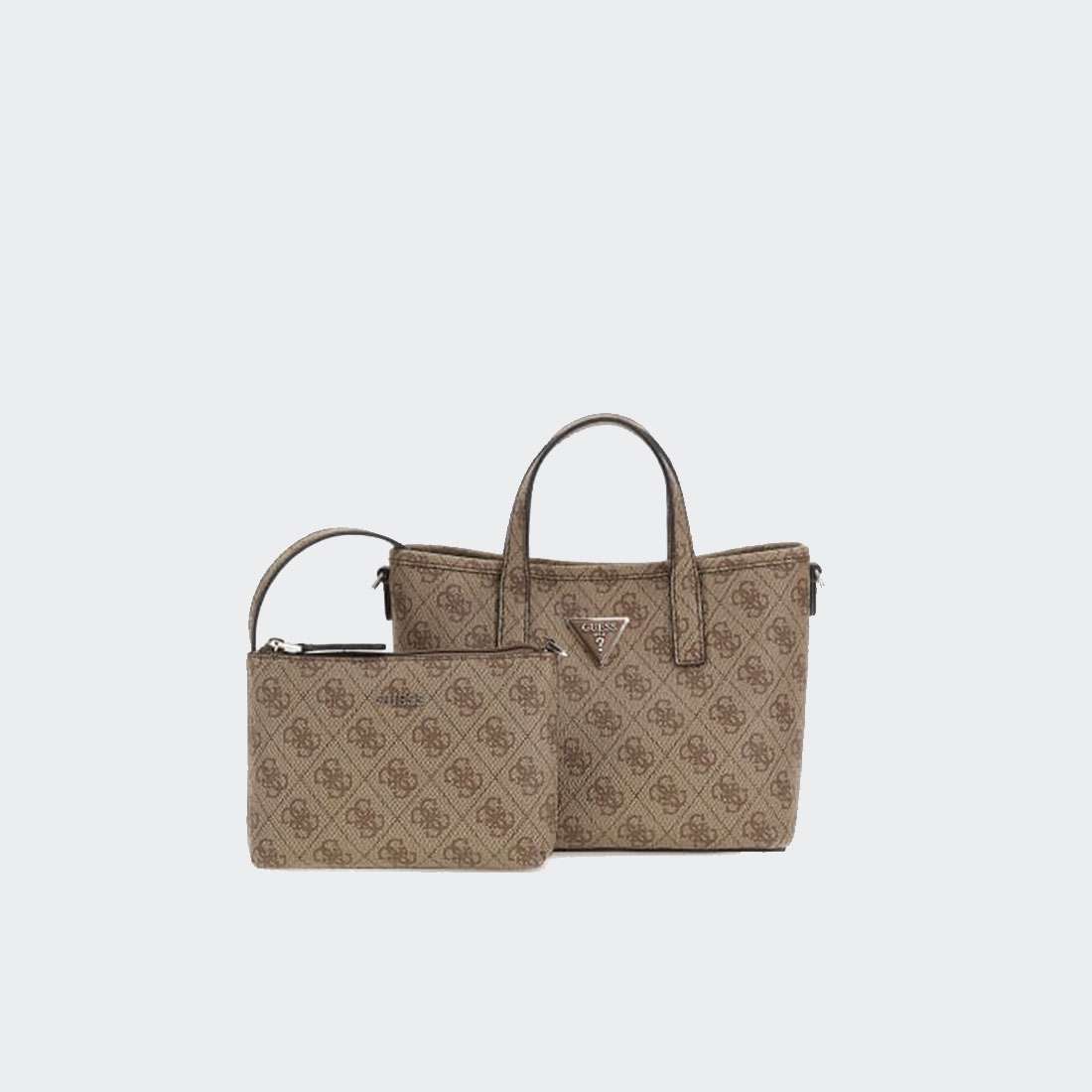 MALA GUESS LATONA MINI TOTE LATTE LOGO
