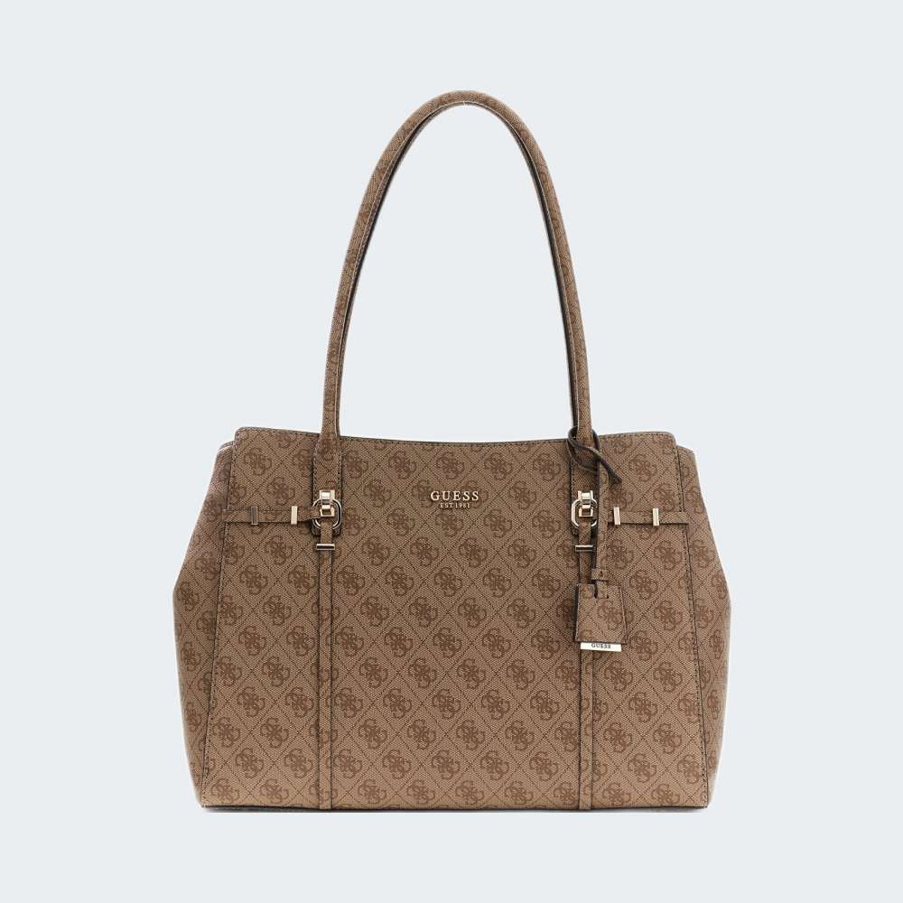 MALA GUESS LEONA LOGO 2 COMP TOTE