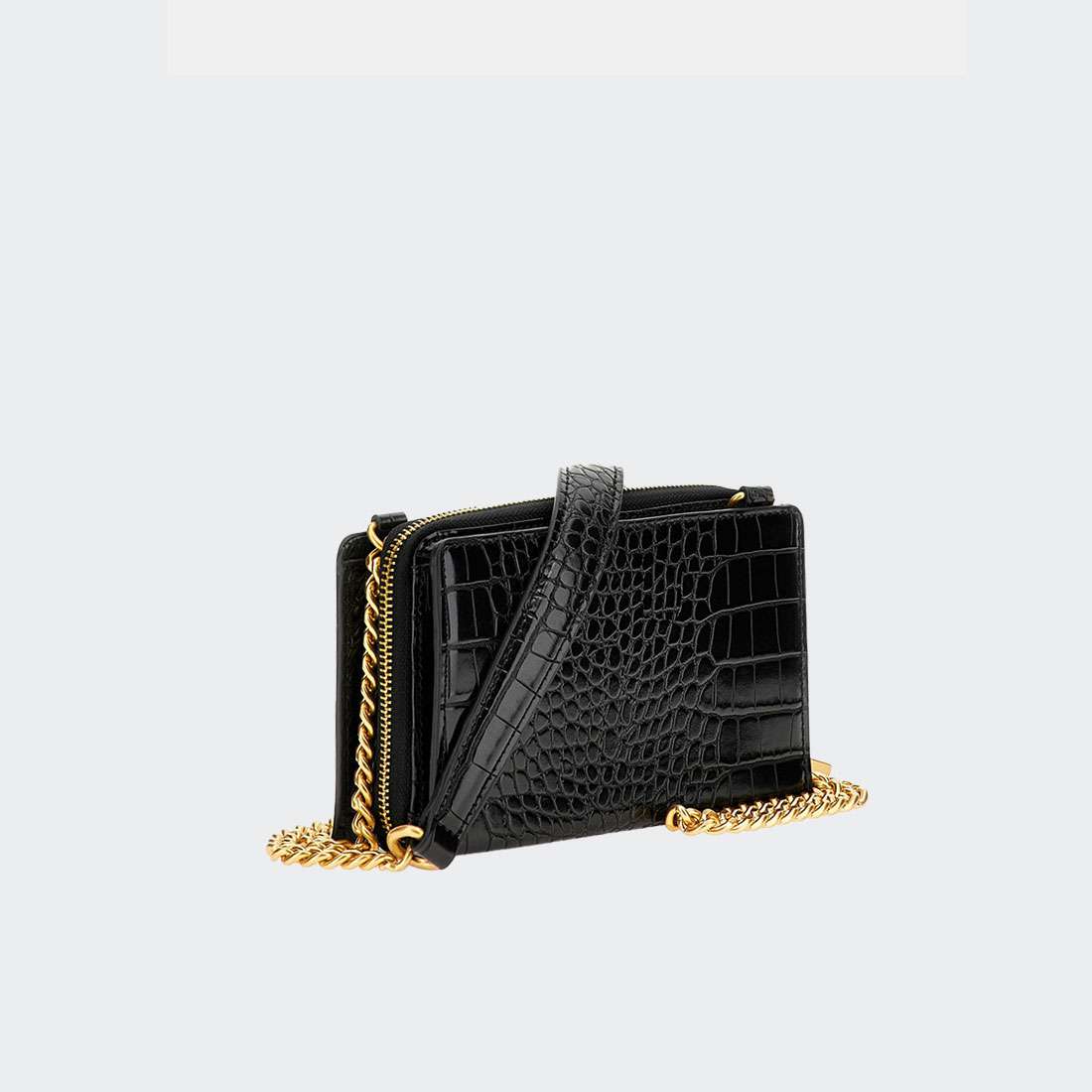 MALA GUESS JAMES MINI CROSSBODY BLACK
