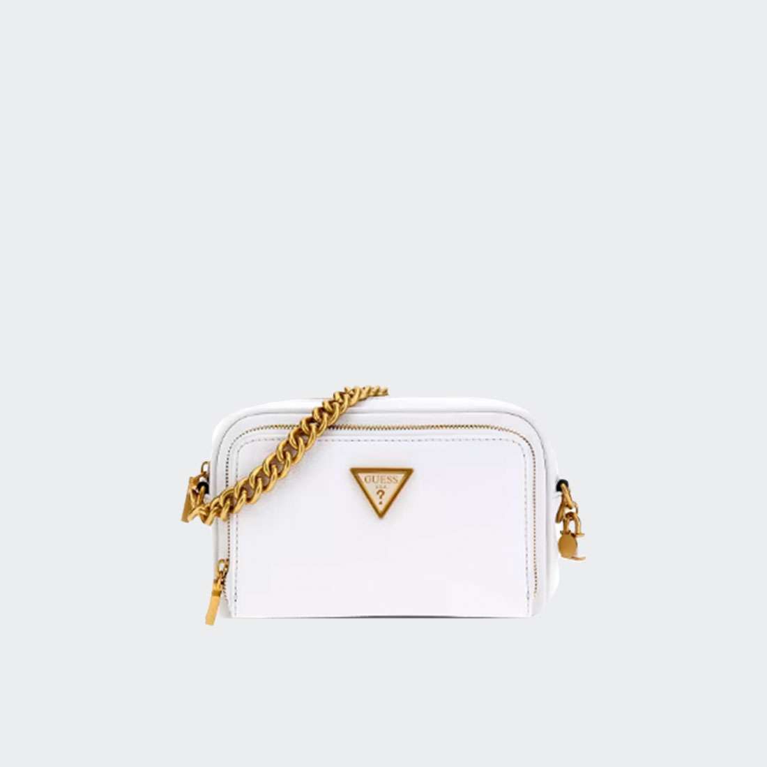 MALA GUESS COSETTE CAMERA CROSSBODY WHITE