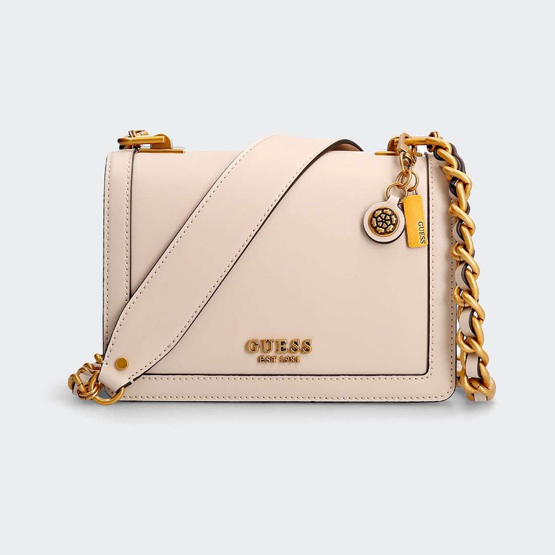 MALA GUESS ABEY CROSSBODY LIGHT RUM