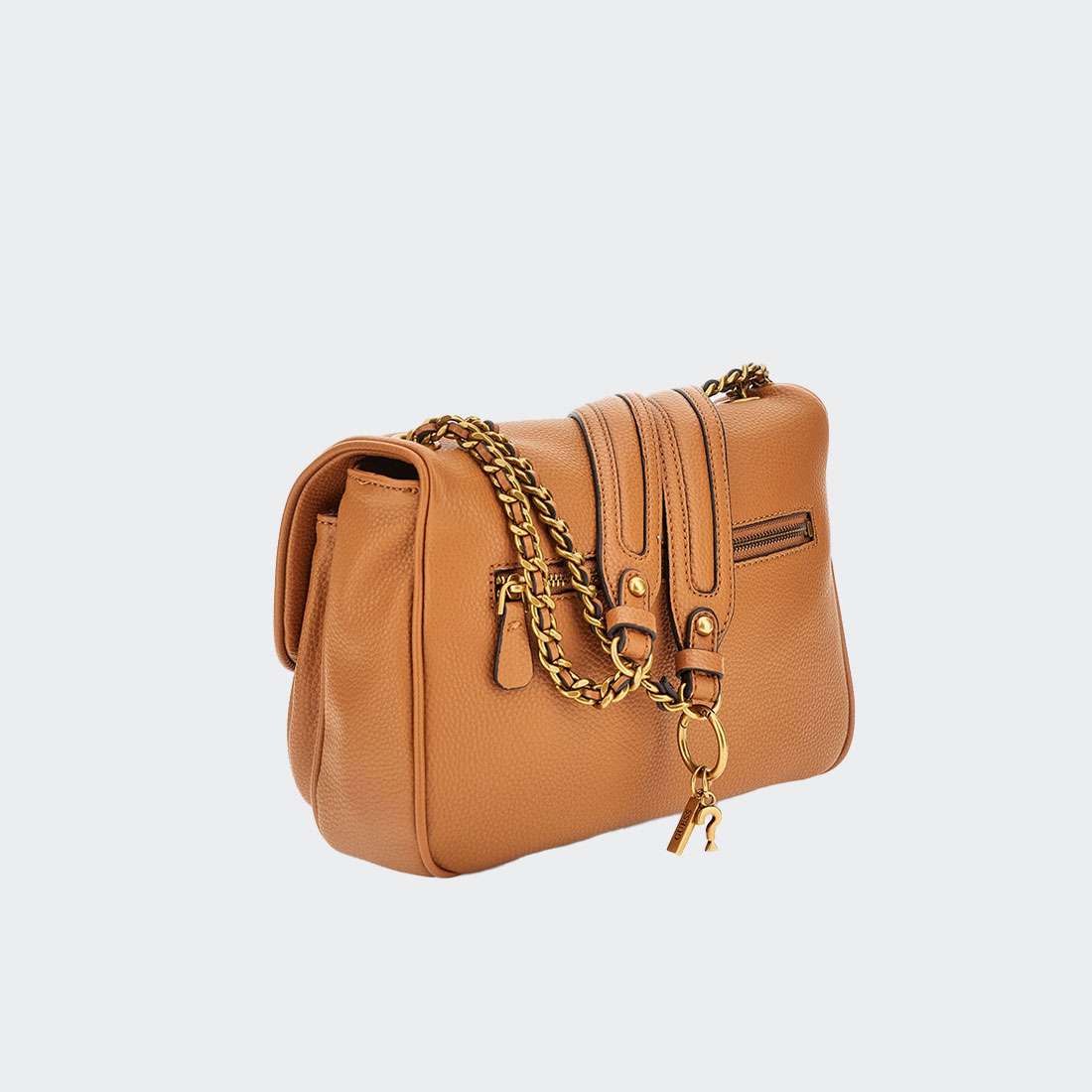 MALA GUESS BECCI CROSSBODY COGNAC