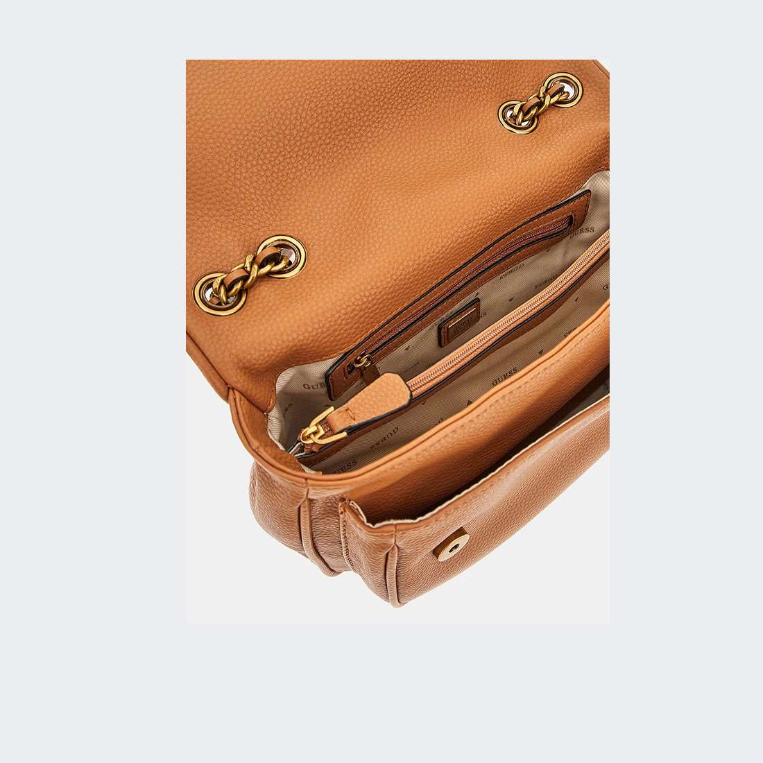 MALA GUESS BECCI CROSSBODY COGNAC