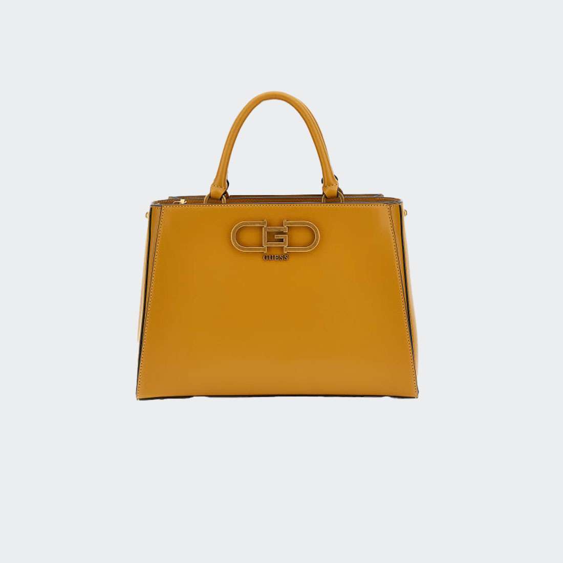 MALA GUESS FLEET GIRLFRIEND SATCHEL MUSTARD
