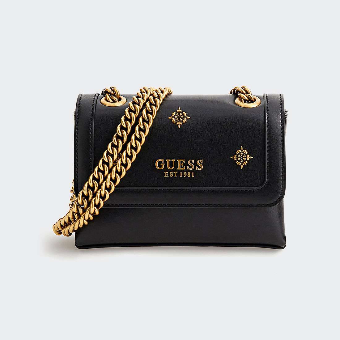 MALA GUESS ABEY MINI CROSSBODY BLACK