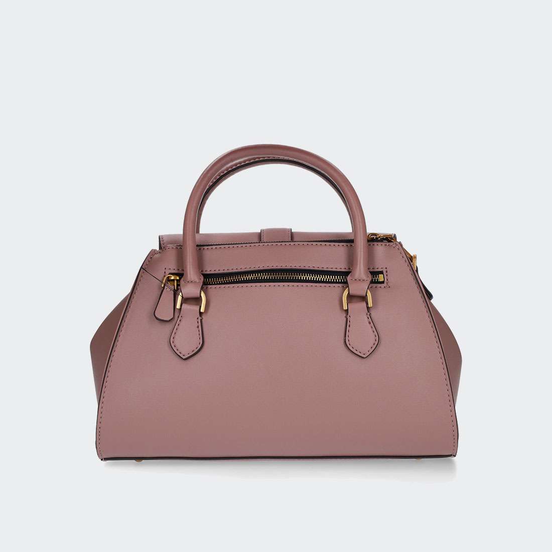 MALA GUESS SQUARE LUX SATCHEL ROSEWOOD