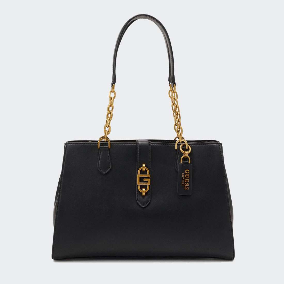 MALA GUESS SQUARE LUX CARRYAL BLACK