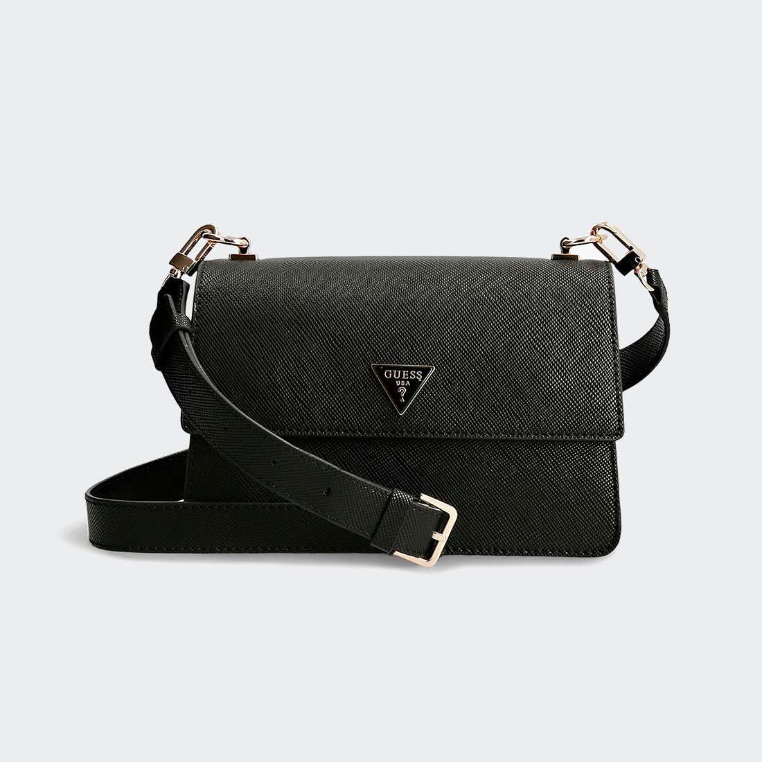 MALA GUESS ALEXIE CROSSBODY BLACK