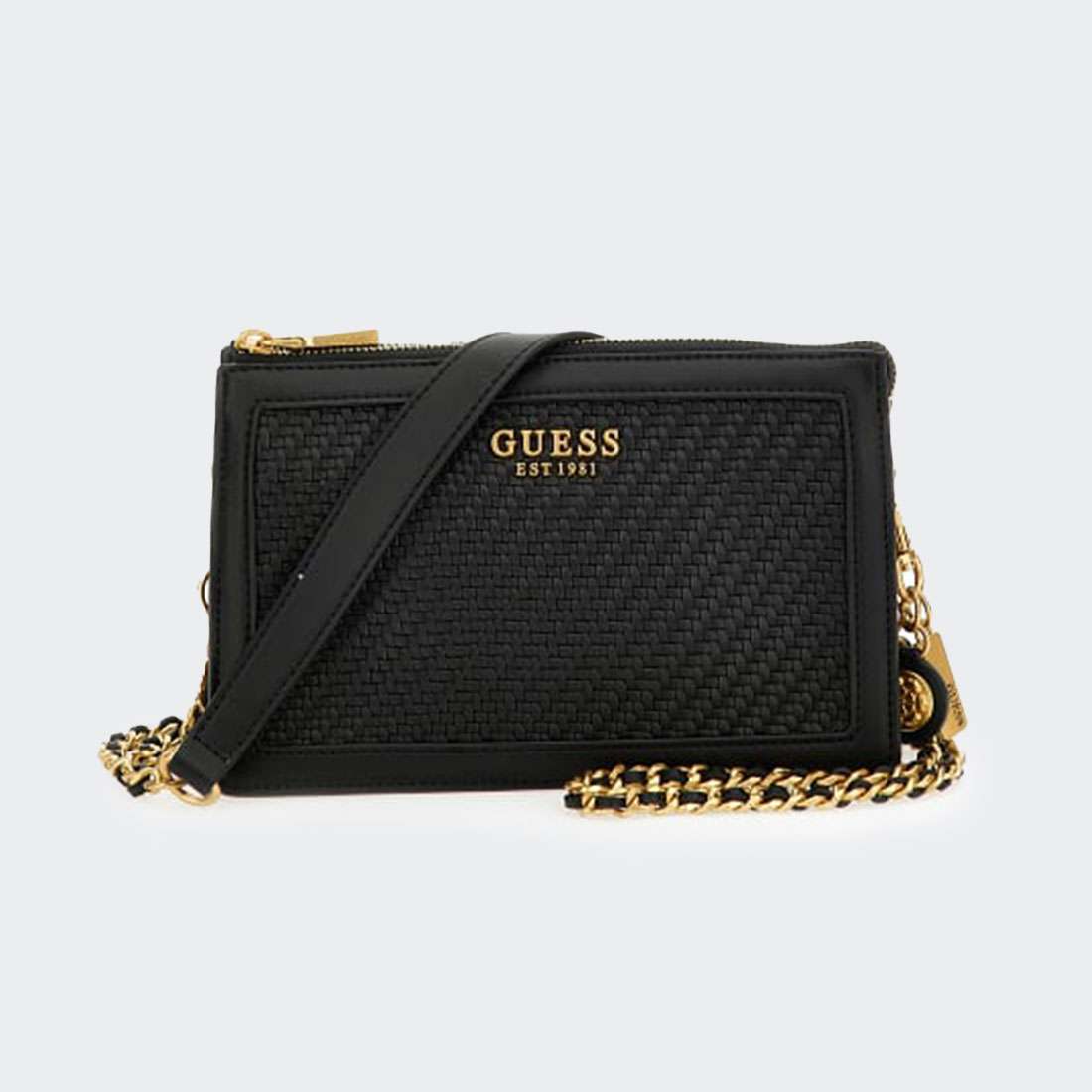 MALA GUESS ABEY MULTI CROSSBODY BLACK