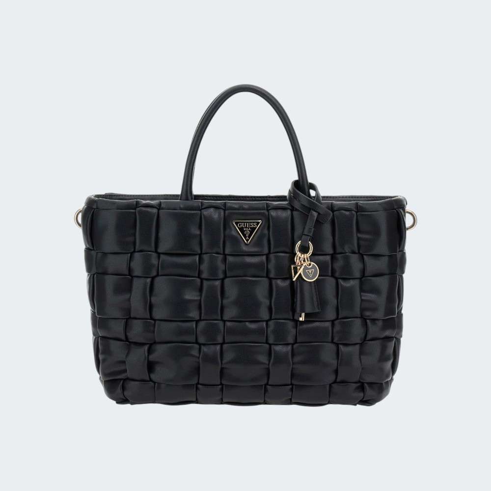 MALA GUESS MARION SATCHEL BLACK