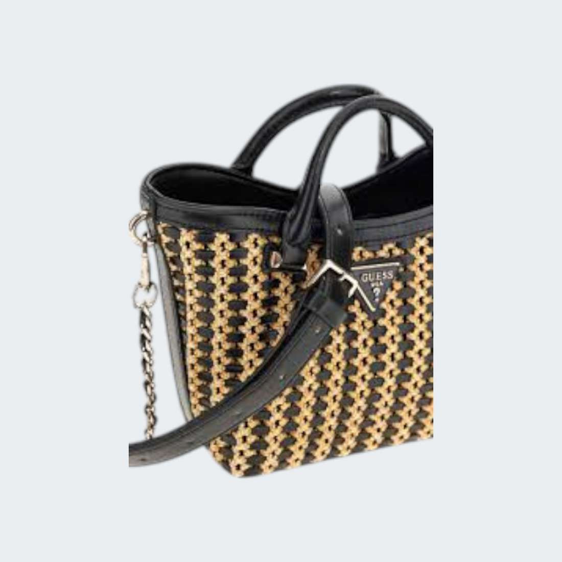 MALA GUESS ATALIA NATURAL/BLACK