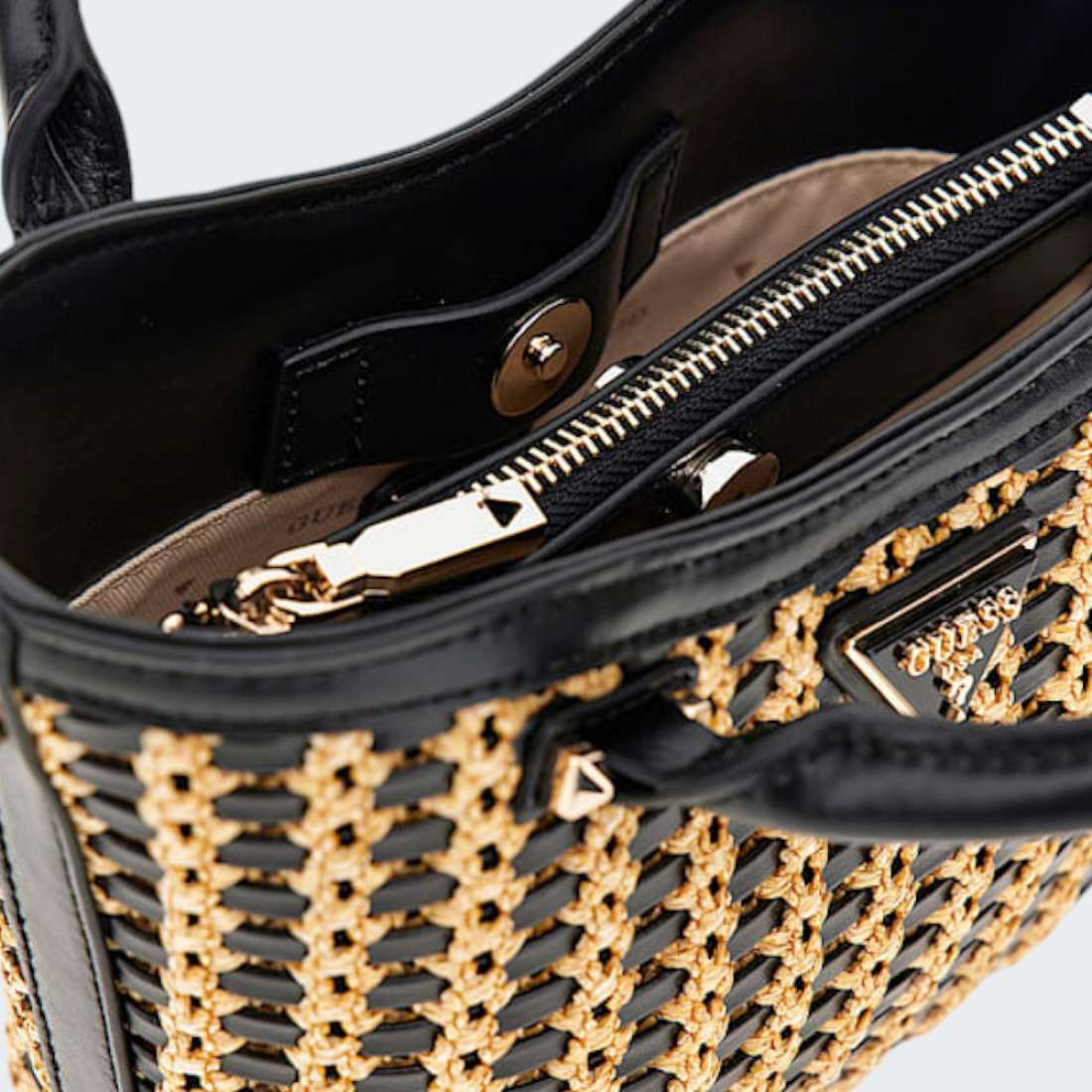 MALA GUESS ATALIA NATURAL/BLACK