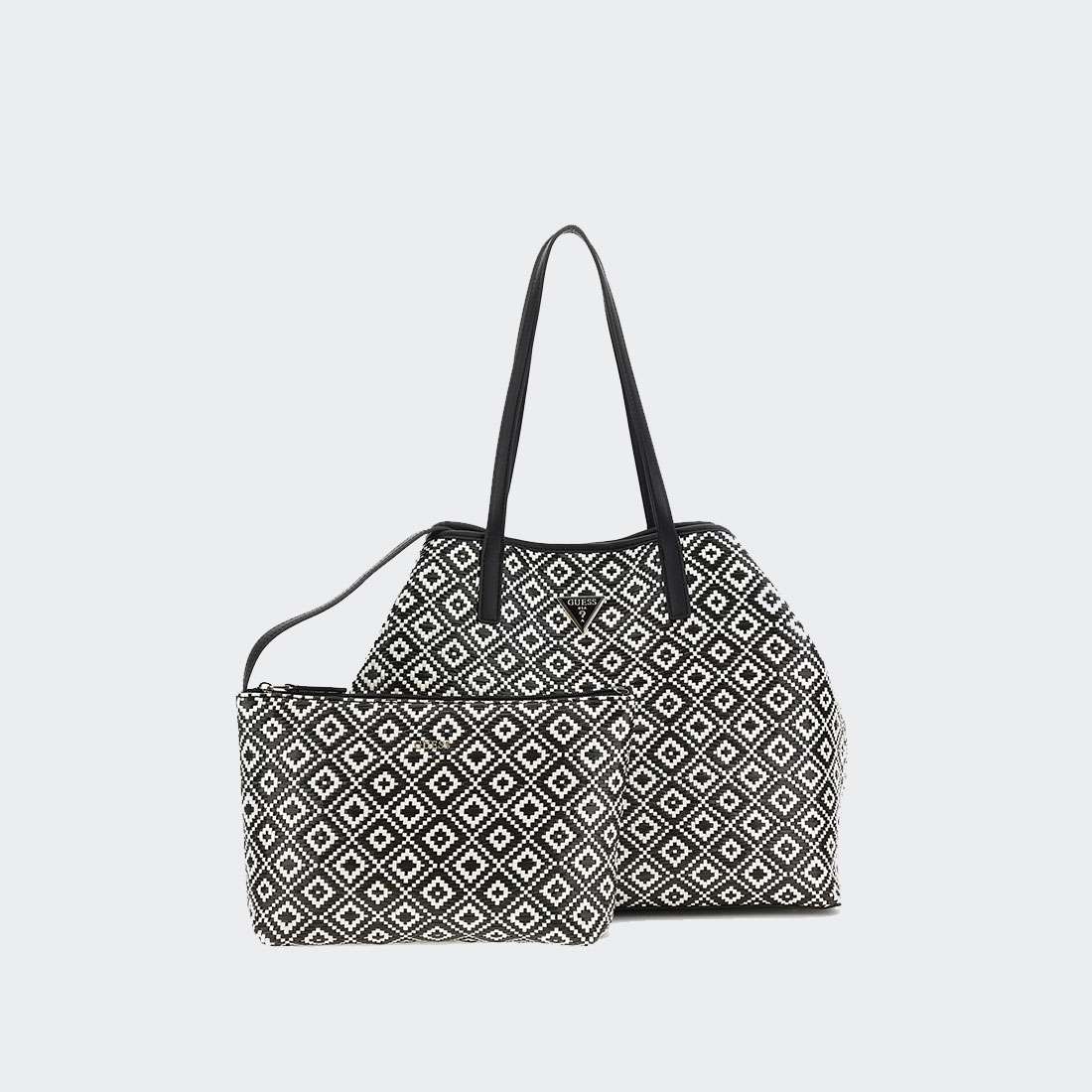 MALA GUESS VIKKY II LARGE TOTE BLACK