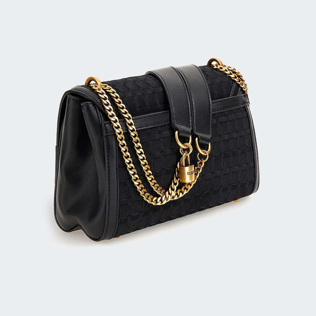 MALA GUESS KATEY CROSSBODY BLACK