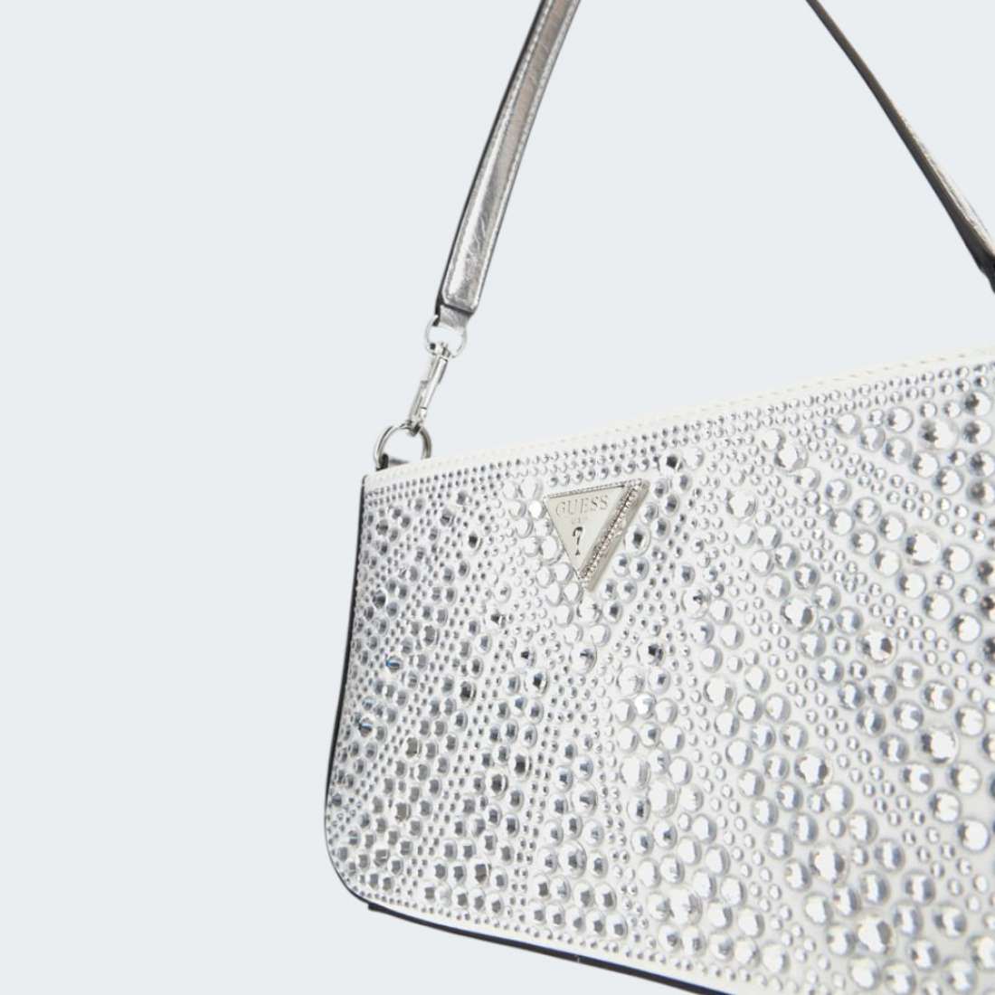MALA GUESS BEAUVOIR MINI TOP SILVER