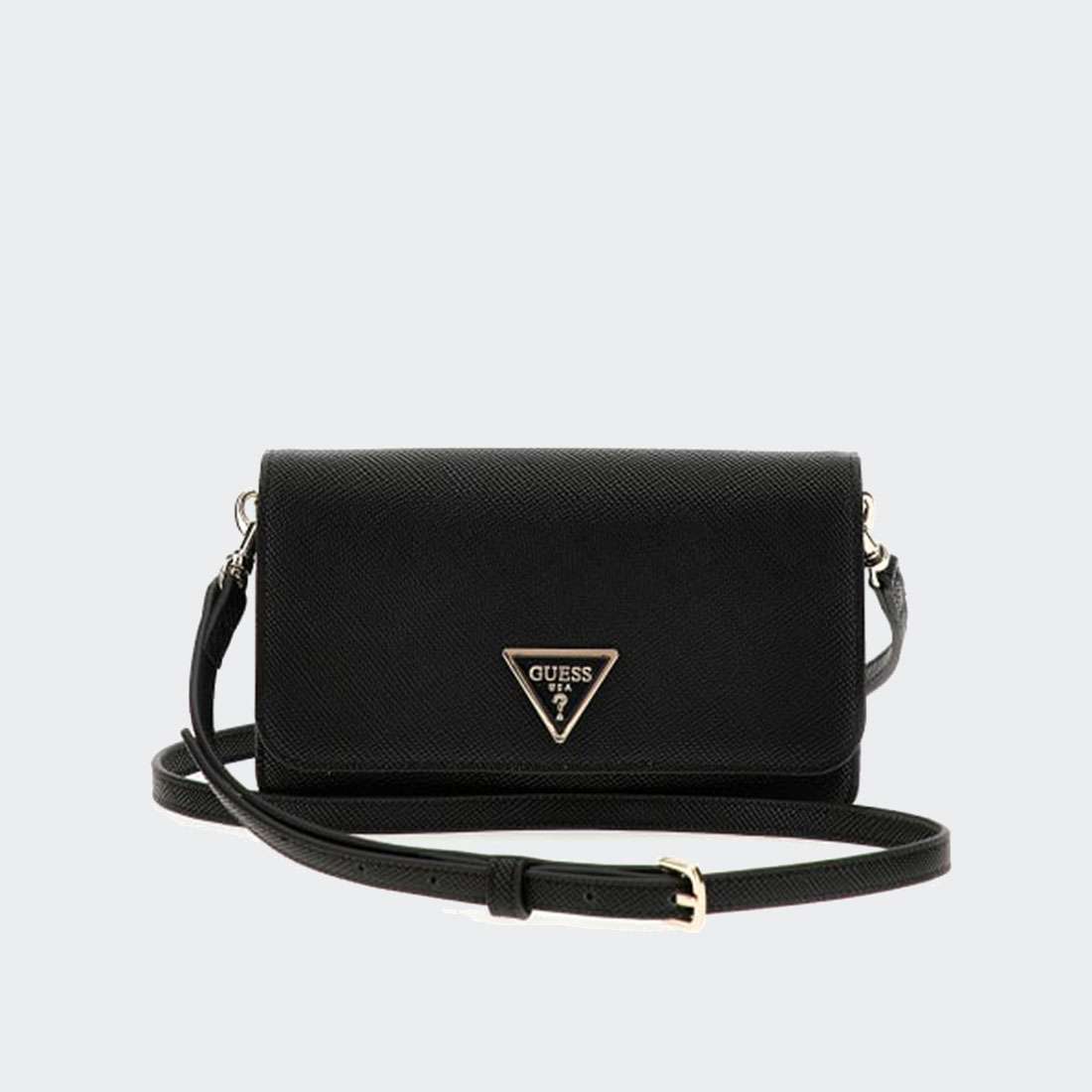 MALA GUESS NOELLE CROSSBODY FLAP BLACK