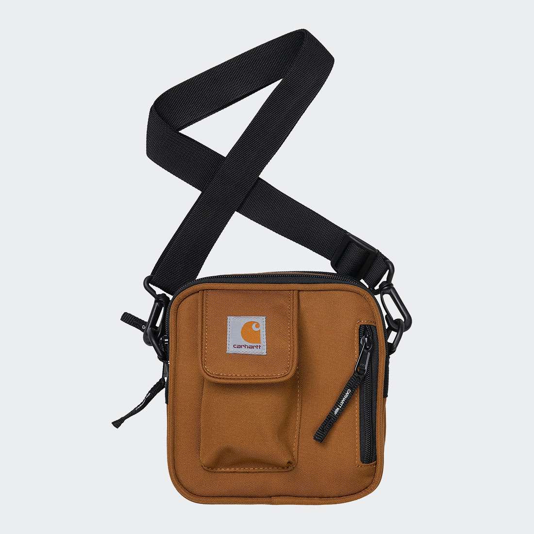 BOLSA CARHARTT WIP ESSENTIALS BAG SMALL HAMILTON BROWN