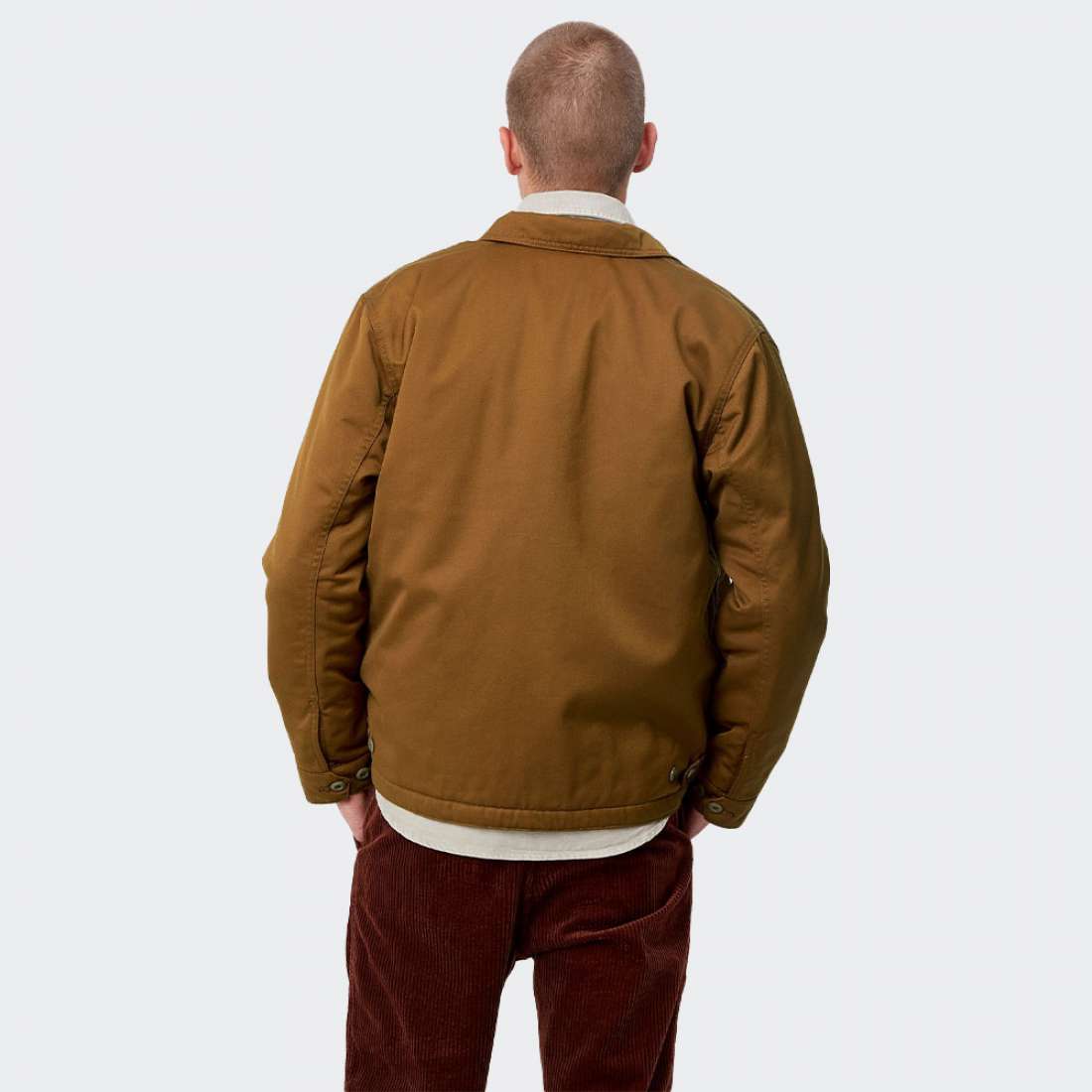 BLUSÃO CARHARTT WIP MODULAR TAWNY RINSED