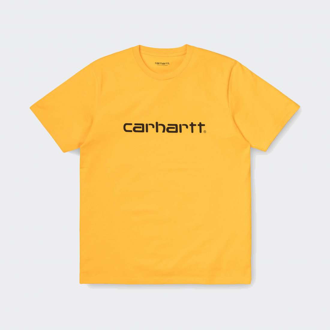T-SHIRT CARHARTT WIP SCRIP SUNFLOWER/BLACK