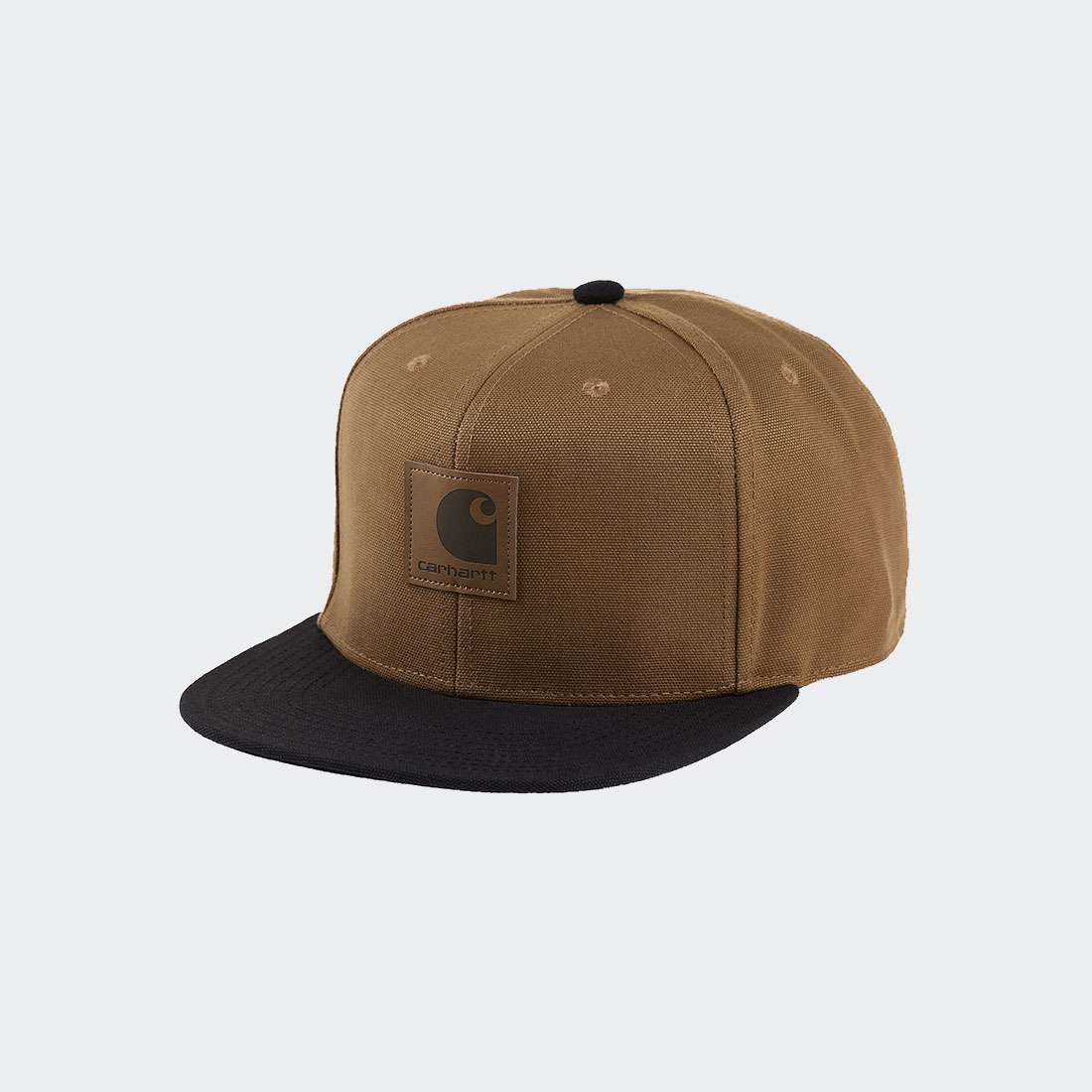 BONÉ CARHARTT WIP LOGO HAMILTON BROWN/BLACK