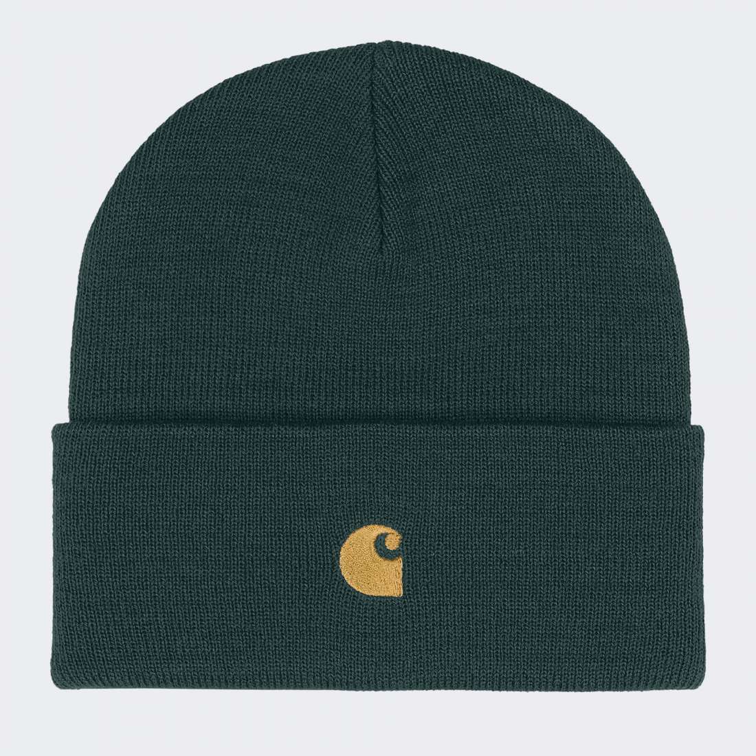 GORRO CARHARTT WIP CHASE JUNIPER/GOLD