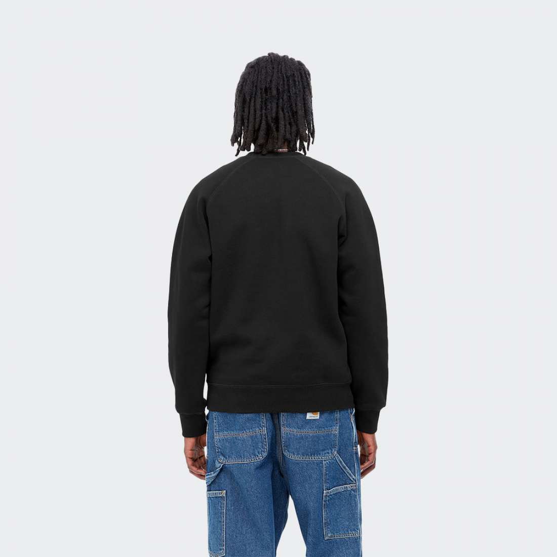 SWEATSHIRT CARHARTT WIP CHASE BLACK/GOLD