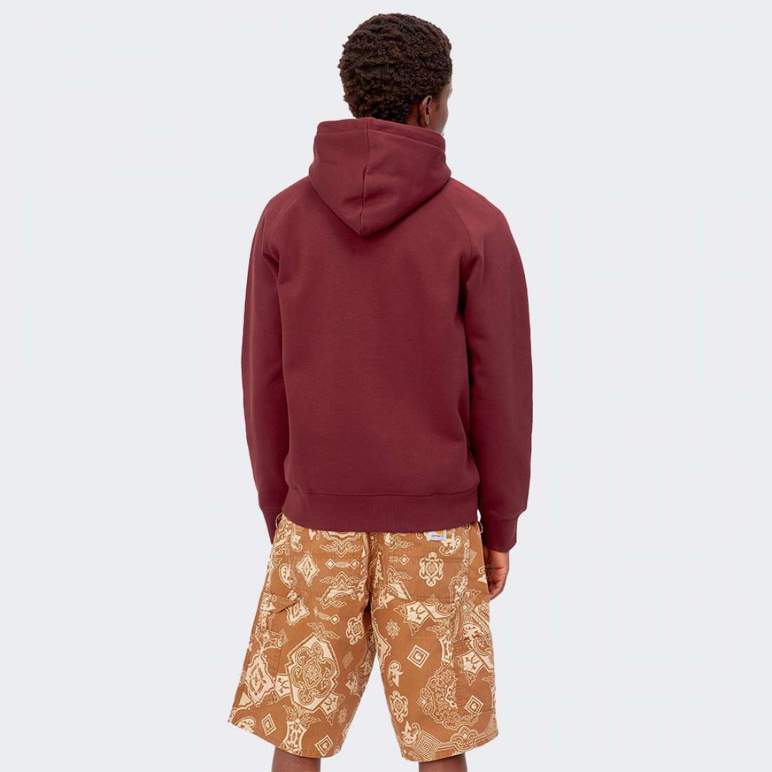 HOODIE CARHARTT WIP CHASE CORVINA/GOLD