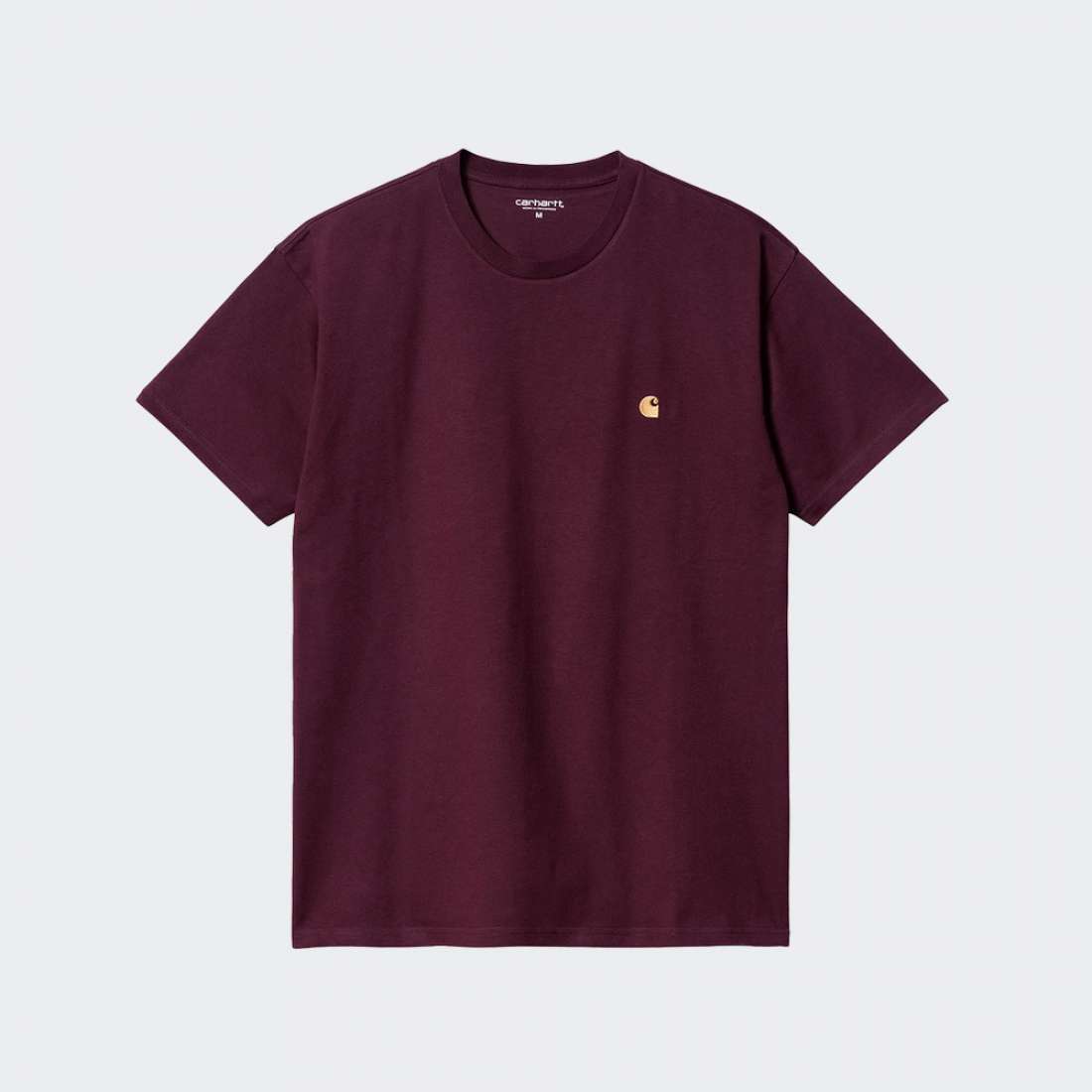TSHIRT CARHARTT WIP CHASE AMARONE/GOLD