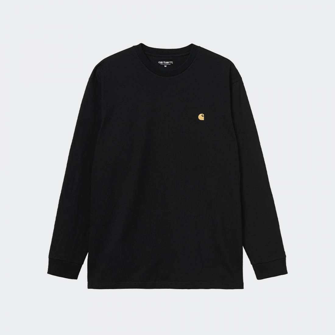 LONGSLEEVE CARHARTT WIP CHASE BLACK/GOLD