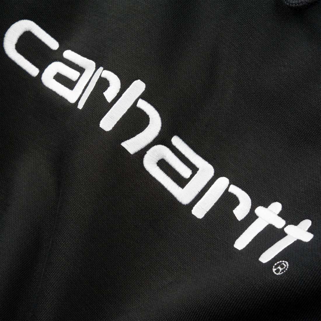 HOODIE CARHARTT WIP UNIVERSITY PATCH BLACK/WHITE