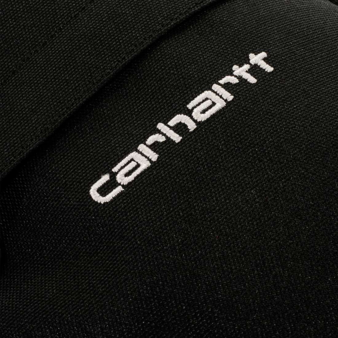 BOLSA CARHARTT WIP PAYTON SHOULDER POUCH BLACK/WHITE