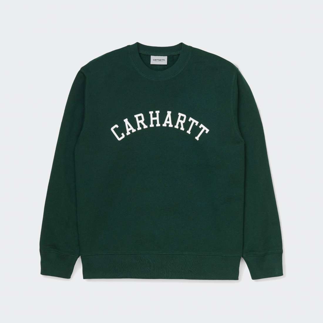 SWEAT CARHARTT WIP UNIVERSITY GREEN/WHITE