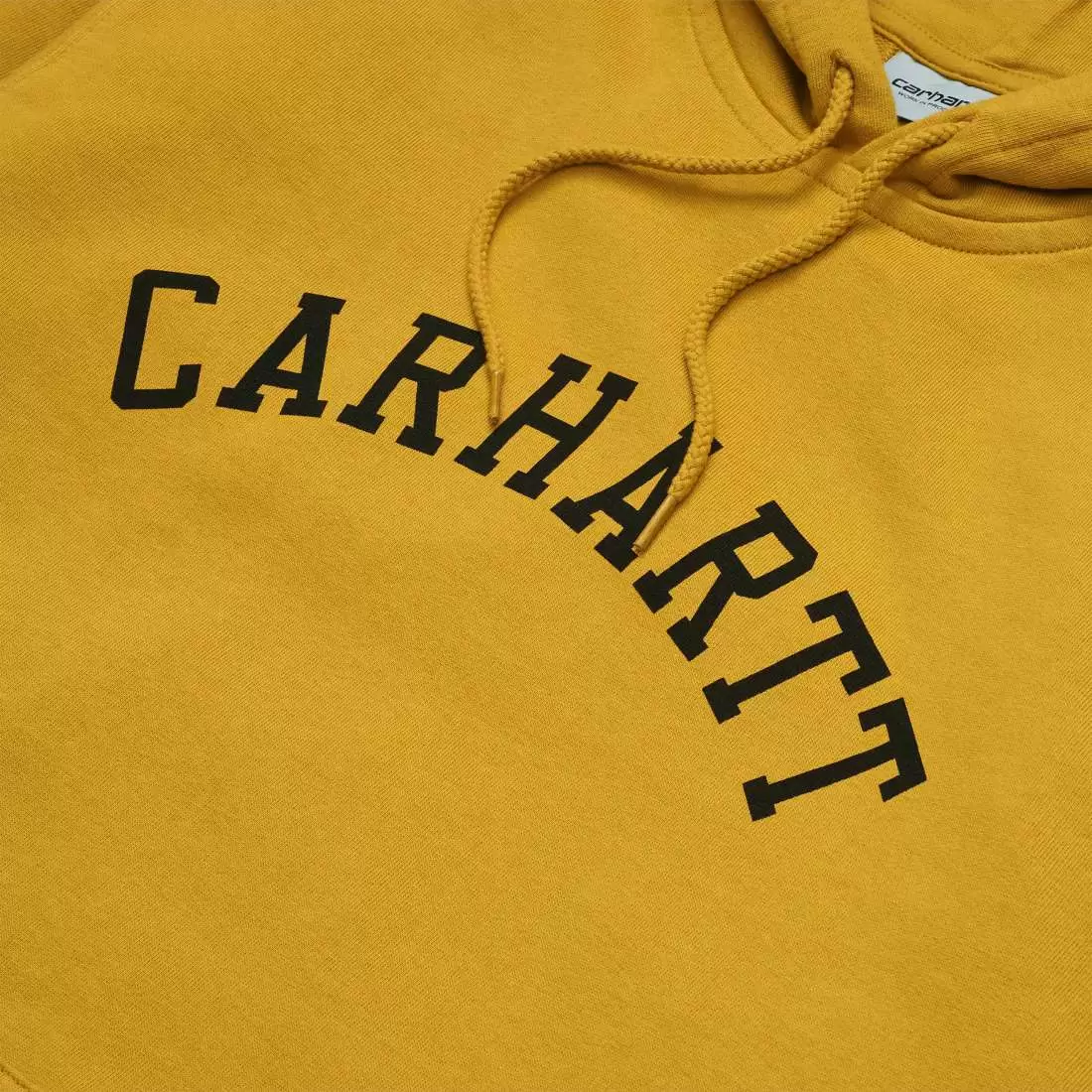 HOODIE CARHARTT WIP UNIVERSITY COLZA/BLACK