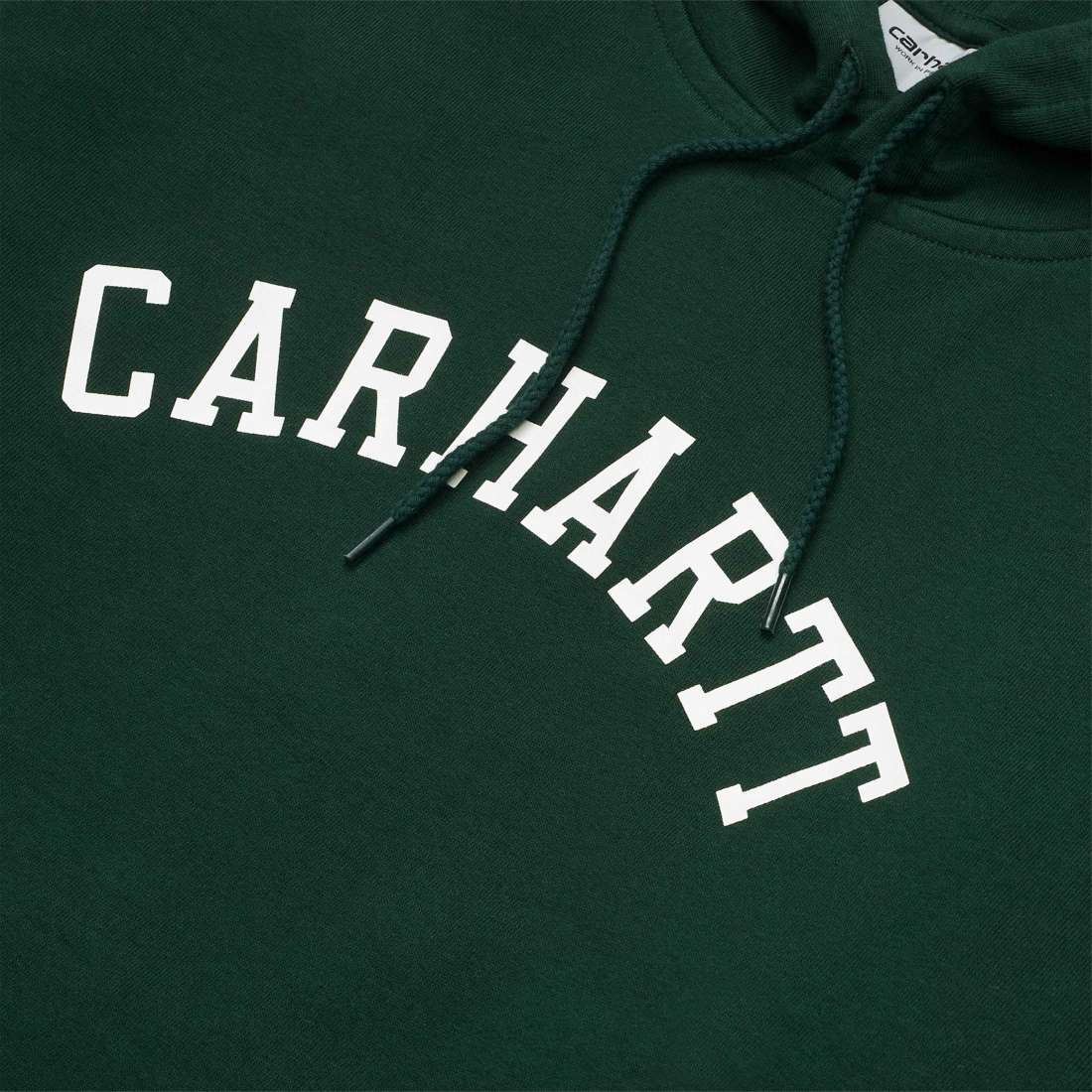 SWEAT CARHARTT WIP UNIVERSITY BOTTLE GREEN/WHITE