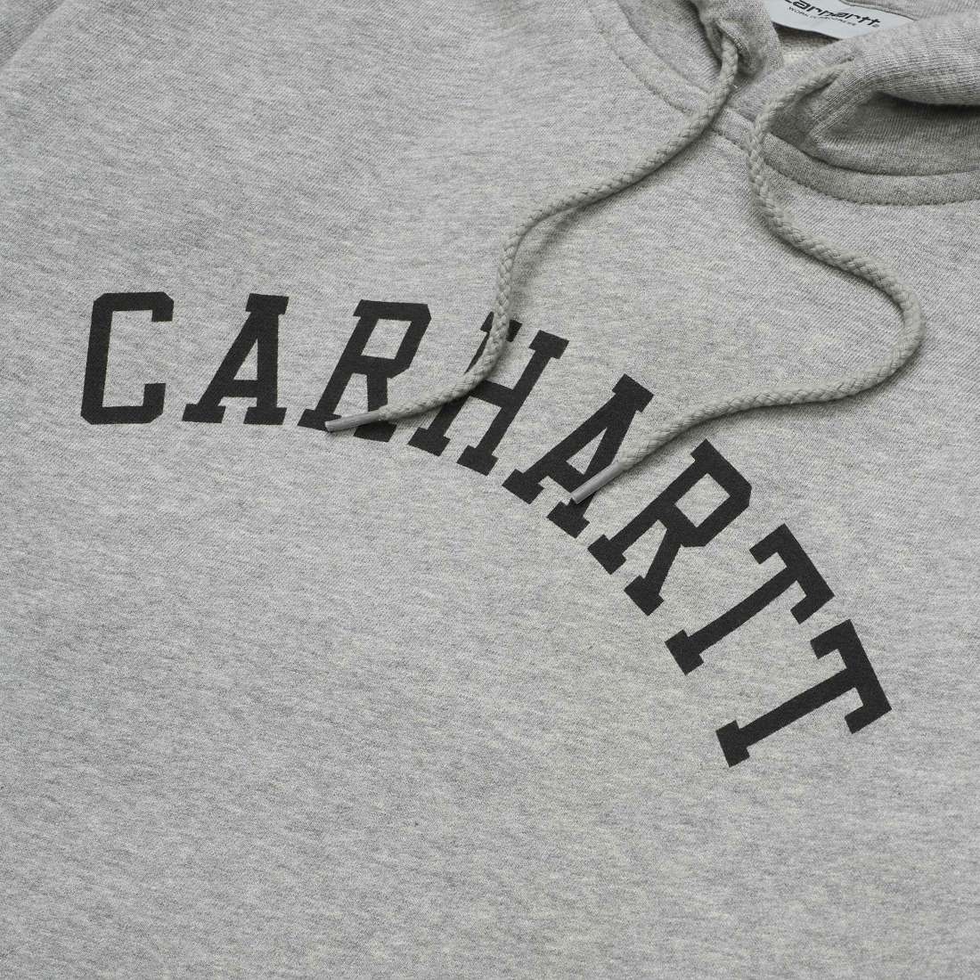 HOODIE CARHARTT WIP UNIVERSITY GREY HEATHER/BLACK