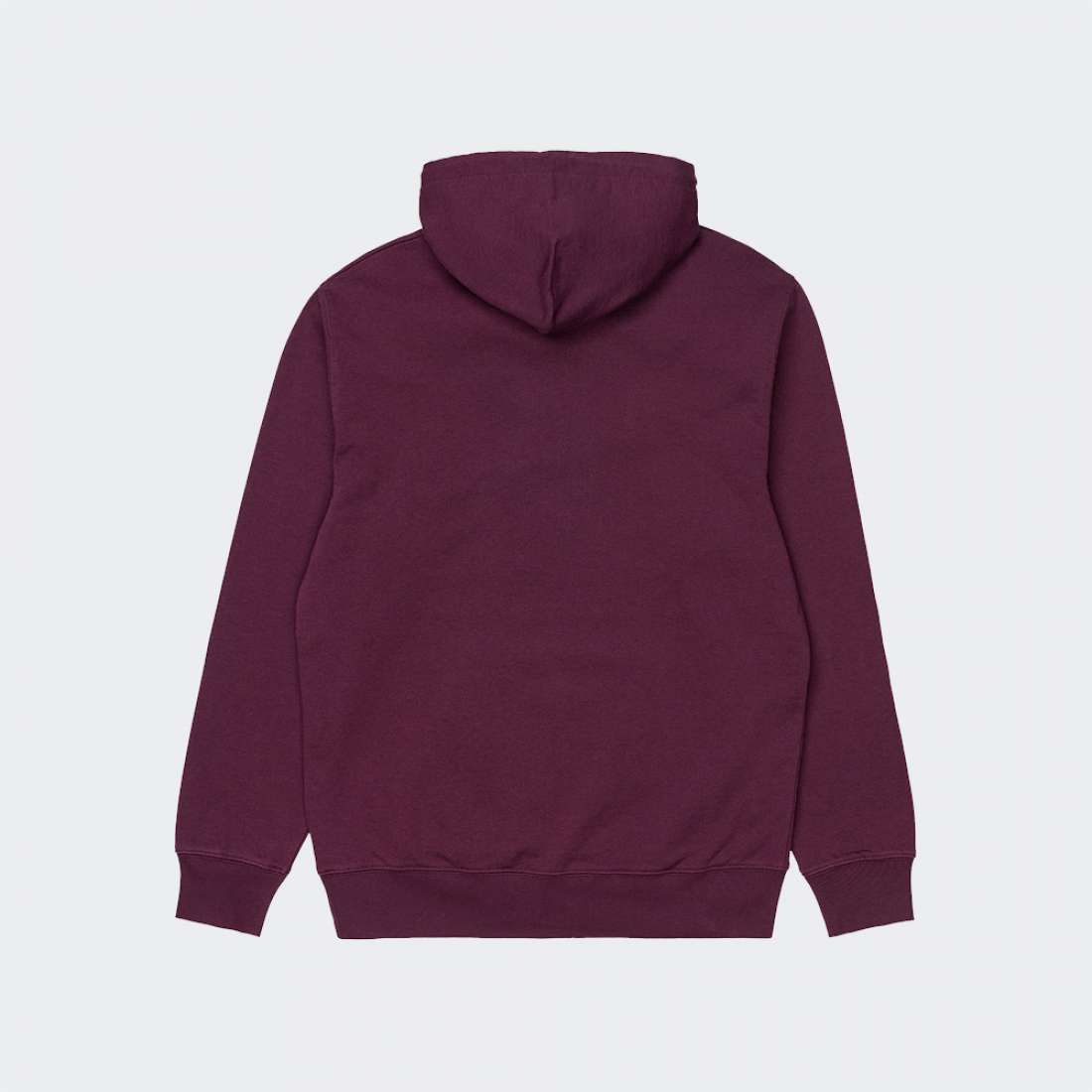 HOODIE CARHARTT WIP UNIVERSITY WINE/WHITE