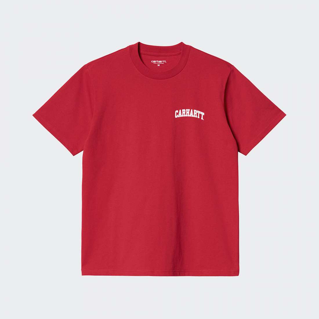 TSHIRT CARHARTT WIP UNIVERSITY SCRIPT CORNEL/WHITE